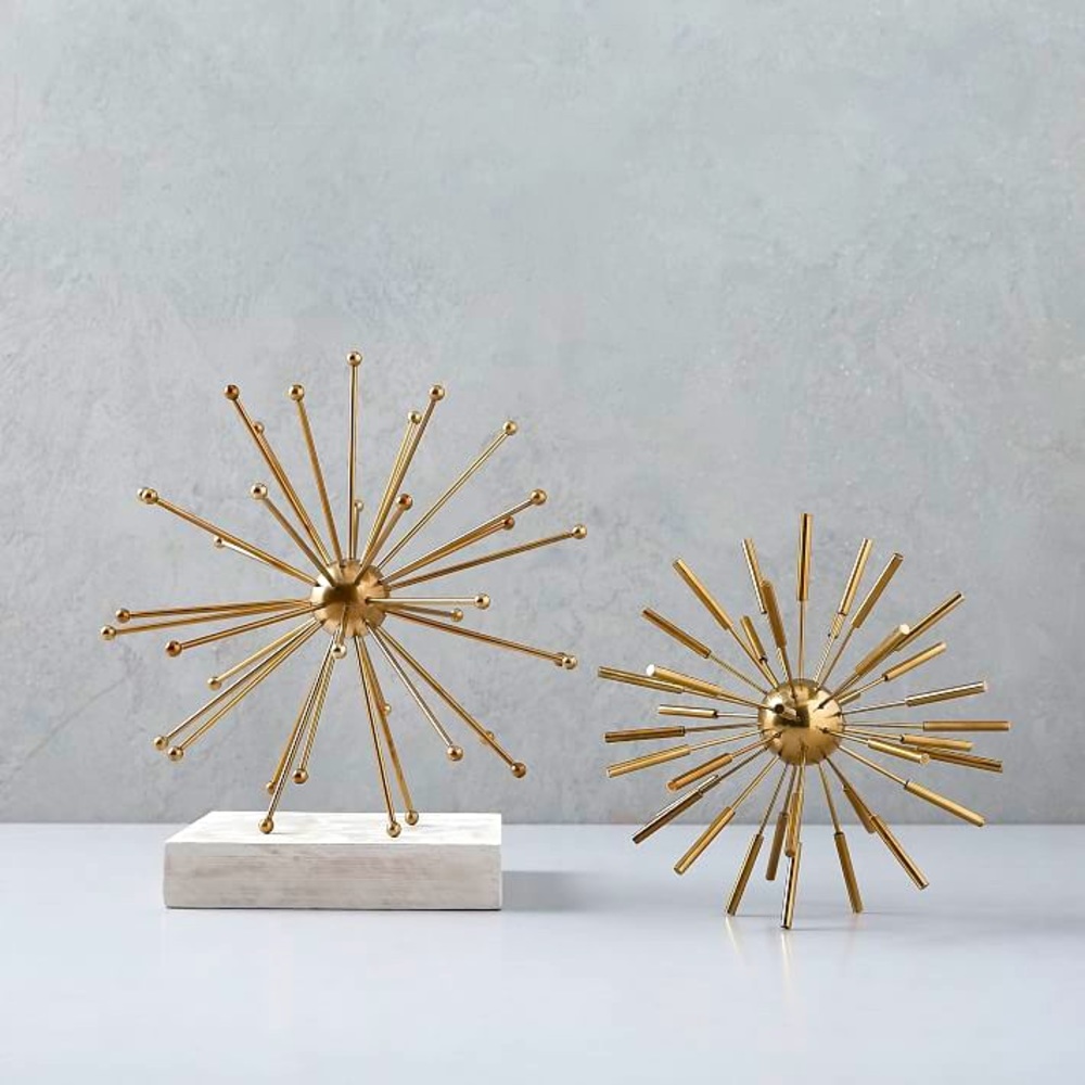 west elm metal sputnik object - originally 50$.